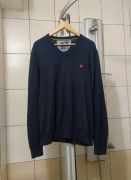 Sweter sweterek Lerros XL premium cotton Bawełna bawełniany kaszm