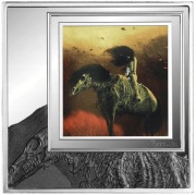 1000 Franków 2026 Kamerun - Zdzisław Beksiński - Jeździec