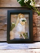 Aniołek za szkłem dowolna okazja personalizacja 3