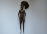 Lalka Barbie ciemnoskóra ruchome stawy Mattel