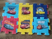 Disney pixar cars auta Zygzak puzzle piankowe 6 sztuk