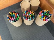 WYPRAWKA SZKOŁY KOLOROWE KREDKI ŚWIECOWE 30 SZT