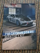 Prospekt Porsche 718 Cayman GT4 RS Manthey KIT