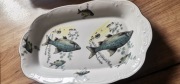 Polmisek porcelanowy ryby - Chodzież. Nowy! 