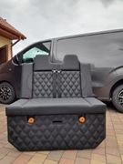 Fotel Łóżko rozkladane kamper bus t4 t5 t6 vito vivaro ford homologacja 