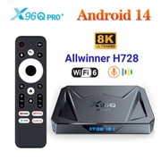 Tv box X96Q PRO Plus 4/32Gb Android 14 h728
