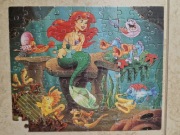 Puzzle kolekcjonerskie retro Syrenka Arielka Disney UNIKAT