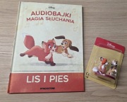 Lis i Pies Audiobajki Disney Deagostini NOWA 2025
