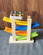 Tor samochodowy kulodrom Small Foot 4 autka i parking 18m+