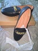 Buty damskie 39,  półbuty balerinki, płaskie buty