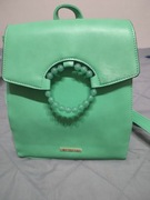 Torebka plecak zielona 