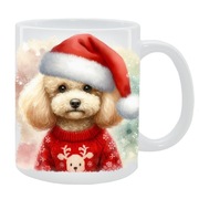 KUBEK Z PSEM Pudel toy - IDEALNY PREZENT, PERSONALIZACJA,24HWYS