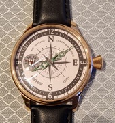 Mołnia pasówka koperta żółta ,mechanizm oryginalny