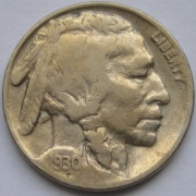 USA 5 centów 1930 - bizon i Indianin