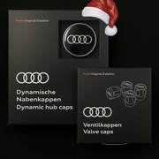 Audi Original Dynamiczne Pokrywy/Dekielki Felg Zestaw/Prezent -4M8071006A-
