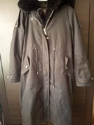 Czarna kurtka parka r.M