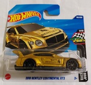 HOT WHEELS 2018 BENTLEY CONTINENTAL GT3 162/250 JBC18  RACE DAY7/10 RESORAK