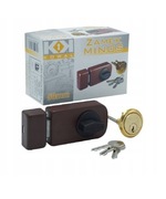 Zamek Nawieszchniowy zasuwa do drzwi bramy Kowal Minos 50