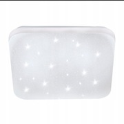 Plafon kwadratowy Eglo 28 x 28 cm biały