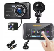 Wideorejestrator jazdy dotykowy kamera cofania RIWALL RCR-01