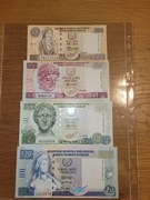 Zestaw banknotów Cypr unc 