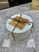 Zestaw 4szt Podkładki marmurowe 10cm