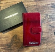 Portfel damski skóra lakierowana (skóra )