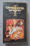 Kaseta VHS Film Gwiezdne Wojny I Mroczne Widmo L. Neeson