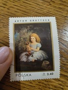 Znaczek pocztowy Polska lata 90