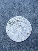 Półgrosz 1564 r. , Polska Zygmunt II August, Wilno , L/LITVA ładny