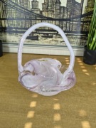 Szklany koszyk artystyczny Kaspär – Single Art