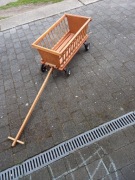 Wózek drabiniasty dla dzieci na gumowych kołach