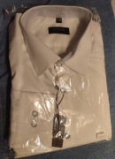 Koszula Oliver męska biała 44 slim fit 182/188 cm
