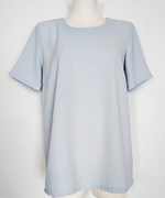 38 M b.young Błękitna bluzka na krótki rękaw