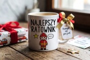 Smieszny prezent dla ratownika medycznego wodnego gorskiego kubek  dla medy