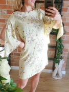 H&M sukienka elegancka  letnia kwiaty boho r.36