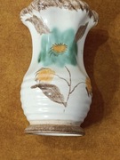 Wazonik antyk recznie malowany sygnatury orginal wys.18cm.szer.12cm.lata 30