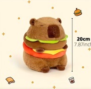 23cm Pluszowa Capybara – Realistyczna Puszysta Zabawka, Miękka Pluszowa