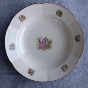 UNIKAT CHODZIEŻ MIŁOŚĆ WIEDEŃSKA 5 SZT TALERZ GŁĘBOKI 