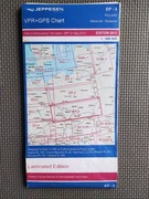 mapa lotnicza katowice rzeszów ep - 3 vfr+gps chart jeppesen edition 2012