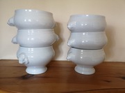 6x bulionówek lwie głowy