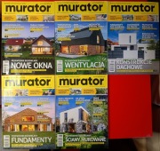 Murator - magazyn, czasopismo o budowie domu - 5x rocznik 2021