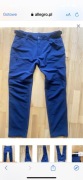 SPODNIE TREKKINGOWE NORHEIM FULL STRECZ ROZ-L , granat 92-96 pas