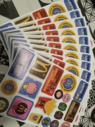 Limitowane naklejki Maty Matczaka 60 szt 