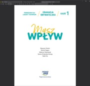 Masz Wpływ 1 - Edukacja Obywatelska 1 Nowa Era zakres podstawowy pdf