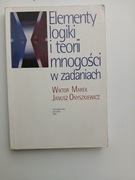 ELEMENTY LOGIKI I TEORII MNOGOŚCI W ZADANIACH WIKTOR MAREK 1999