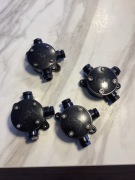 Stare puszki rozgałęźne elektryczne bakelitowe 4 sztuki.