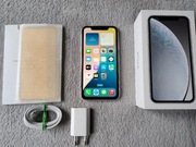 iPhone XR 128GB - Biały - bateria 100% - stan bardzo dobry + akcesoria