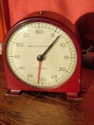 Angielski Zegar do pomiaru czasu. FOTOGRAFIA.Produkcja W&E GT.Lata 50-te