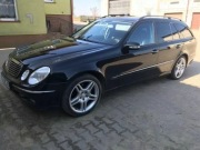 Mercedes Benz klasa E320 kombi 211 czarny najbogatsza wersja